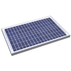 polycrystalline silicon PV panel / with anti-reflective glass / self-cleaning