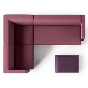 modular sofa / corner / contemporary / fabric