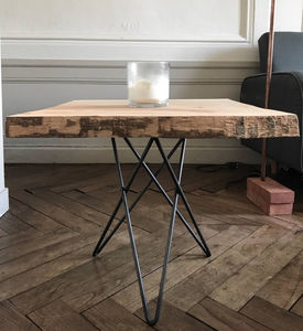 steel table base / contemporary / commercial