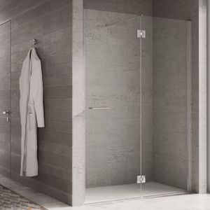 swing shower screen / fixed / corner / for alcoves