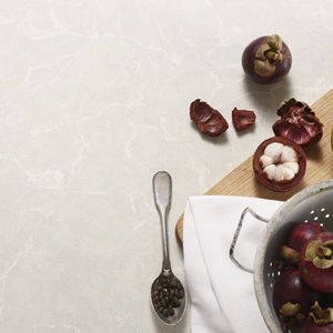 natural stone countertop / quartz / kitchen