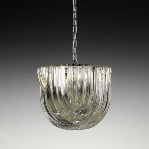 traditional chandelier / crystal / Venetian glass