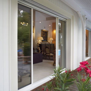 sliding glass door pocket system