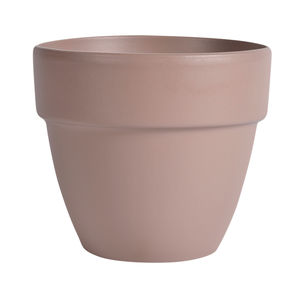 terracotta garden pot / round