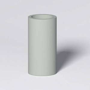 fiberglass garden pot / round
