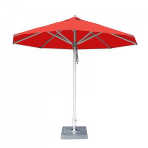 aluminum patio umbrella / polyester / wind-resistant