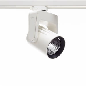 LED track light / round / cast aluminum / commercial