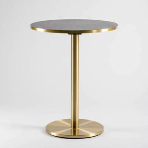 brass table base / contemporary / for high bar tables / commercial