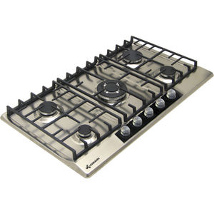 gas cooktop / cast iron / wok