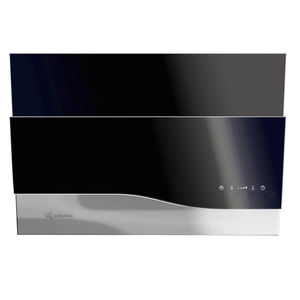 wall-mounted range hood / with built-in lighting