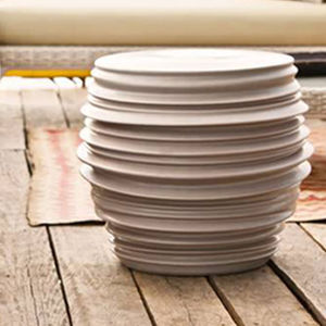 contemporary stool / ceramic / for public spaces / eco-friendly