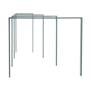 aluminium bike rack / polyester / commercial