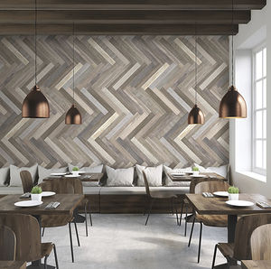 PVC wallcovering / commercial / textured / printed