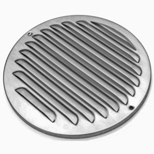 stainless steel ventilation grill / round