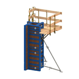 modular formwork / frame / galvanized steel / powder-coated steel