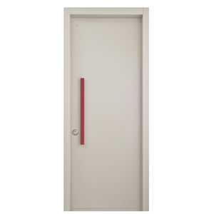 entry door / swing / galvanized steel / security