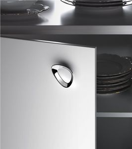 contemporary furniture knob / metal