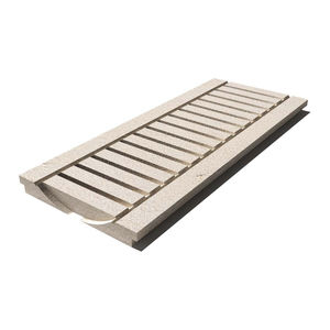 marble grating for drain channel / for swimming pools