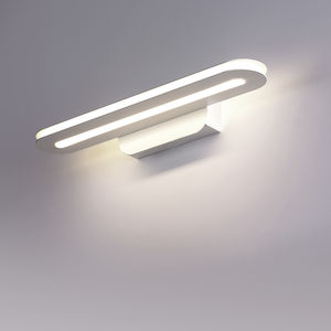 contemporary wall light / painted metal / polycarbonate / LED