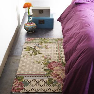 contemporary rug / patterned / polyester / acrylic