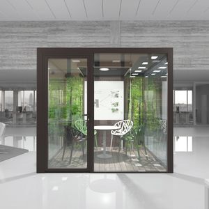 acoustic POD office / ergonomic / HDMI / connected