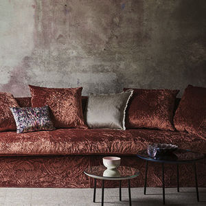upholstery fabric / damask / polyester / cotton