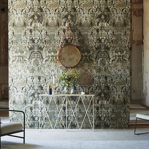 vinyl wallcovering / home / printed / embossed