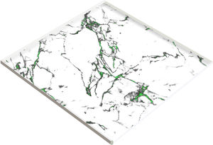 cover decorative panel / glass / for flooring / for floors