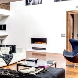 bioethanol fireplace / contemporary / open hearth / built-in