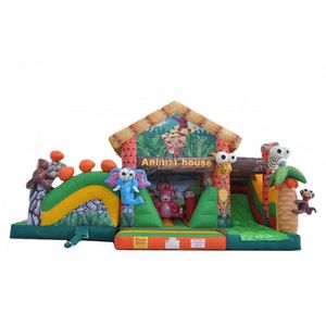 playground play structure / plastic / inflatable