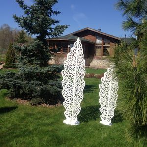 COR-TEN® steel sculpture / outdoor / for public spaces