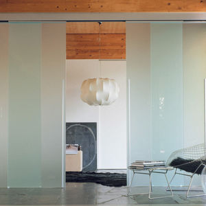 sliding door / glass / double