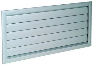aluminum ventilation grill / rectangular