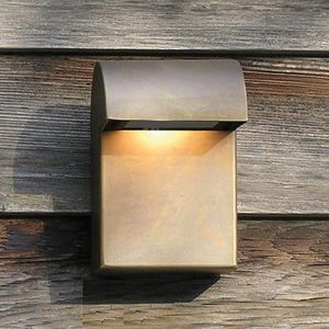 contemporary wall light / outdoor / steel / LED
