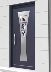 entry door / swing / aluminum