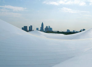 synthetic waterproofing membrane / bituminous / roof / drainage
