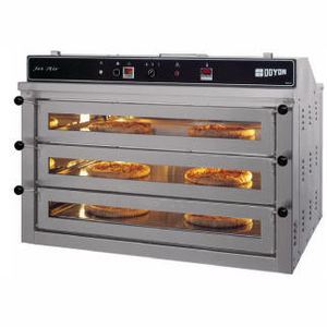 electric oven / professional / pizza / 3-chamber