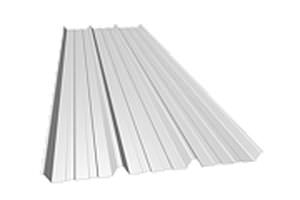 profiled metal sheet / galvanized steel / for roofs