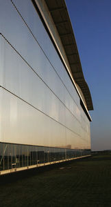 metal cladding / reflective / panel / shingles