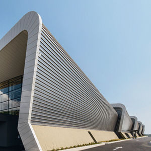 standing seam roofing / copper / stainless steel / zinc-titanium