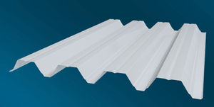 sheet steel roofing / pre-lacquered