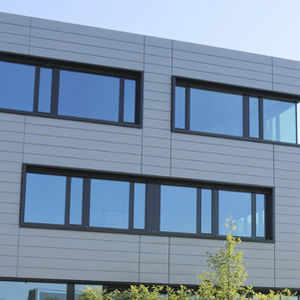 aluminum cladding / steel / profiled / perforated
