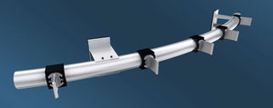 metal fastening system / for facade cladding / roof