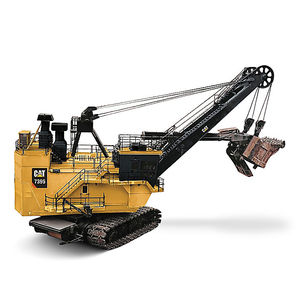 crawler excavator / cable / for construction / electric