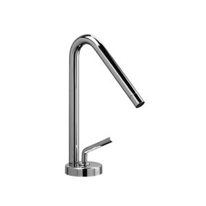 washbasin mixer tap / chromed metal / bathroom / 1-hole