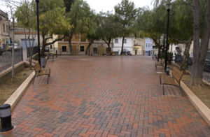 ceramic paver / frost-resistant / made from recycled materials