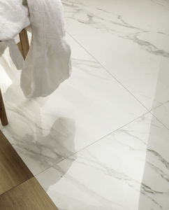 marble look tile / floor / for floors / porcelain stoneware