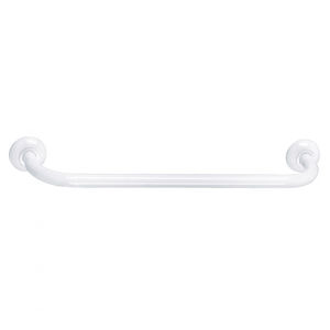 1-bar towel rack / wall-mounted / steel