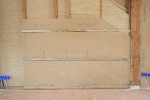 thermal-acoustic insulation / hemp fiber / for attics / for ceilings