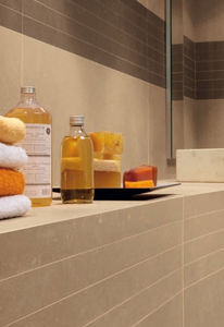 indoor tile / floor / porcelain stoneware / plain